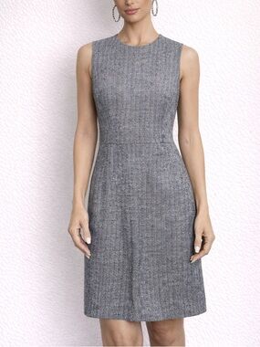 NEW NWT Valentino Dress Tweed Sheath Wool
